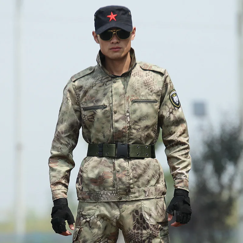

2018 Camouflage suits Men military fans special forces combat Clothing CS uniform Camouflage Sets
