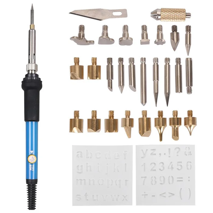

28-In-1 Regulated Temperature Electric Welding Soldering Iron Set Welding Equipment Tools For Engraving and Daily Welding