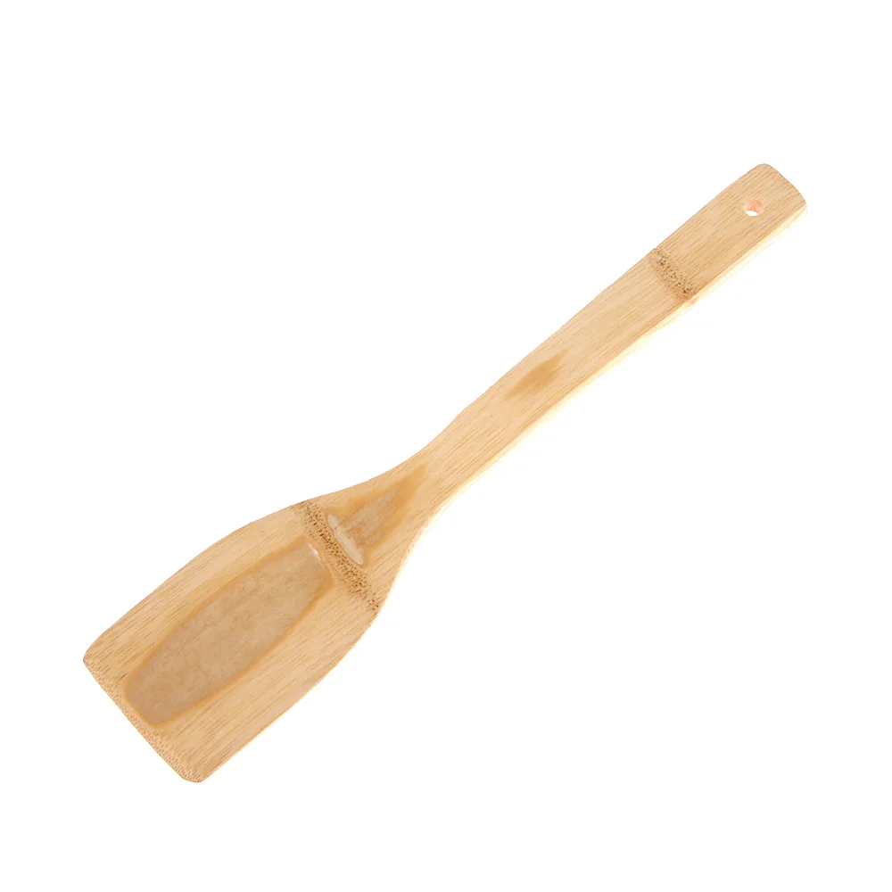 1 PC 30CM Natural Bamboo Spatula For Cooking Rice Spoon Mixing Shovel Eco-friendly Kitchen Cooking Utensils Healthy Kitchen Tool