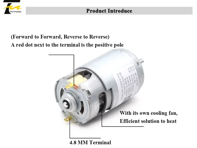 Rs-997 Dc Motor High Power Dc24v36v48v Front Ball Bearing Spindle Motor  High Torque - Dc Motor - AliExpress