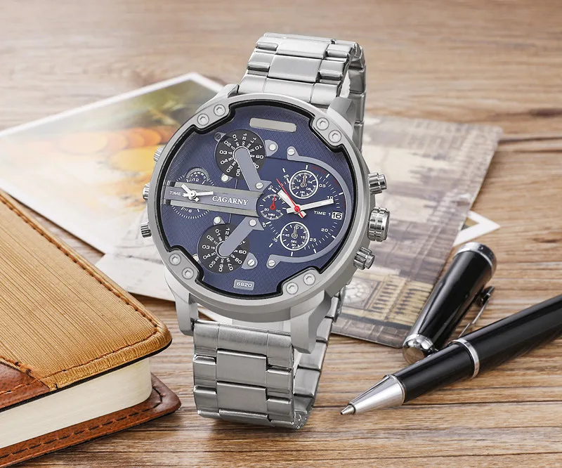 dual times military watch men (6)