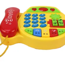 Детский телефон Раннее детство игрушки детский телефон многофункциональная музыкальная игрушка 6-12 1-2-3 лет образовательный пластик