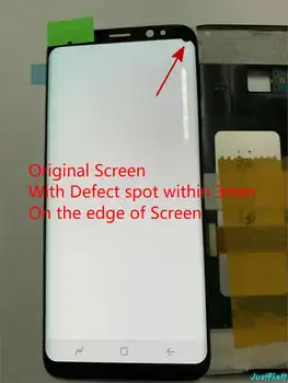 For Samsung Galaxy S7 Edge S8 S8 Plus S9 S9 Plus Note 8 Lcd Display Touch Screen Digitizer With Spot G935f G950f Super AMOLED