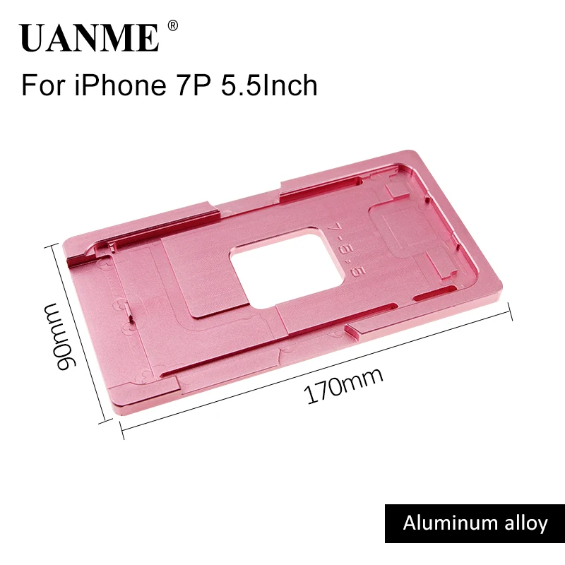 UANME формы для сжатия Рамка для iPhone 5 5S 5C 6 6s 6 Plus 6s плюс 7 7 Plus 8 8 P X Repair Tool Kit