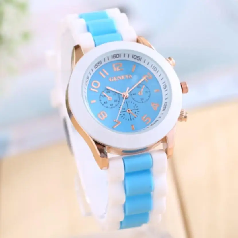 

Xiniu Watch  Bracelet For Unisex Fashion Silicone Quartz Men Women Jelly Wrist Casual  Watch