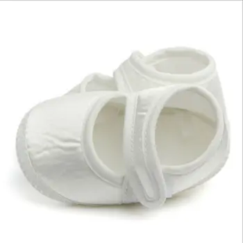 

Infant Baby Girls Shoes Casual Soft Sole Sneaker Crib White Shoes For 0-6month Comfortable High Quality Shoe 2019 New Hot