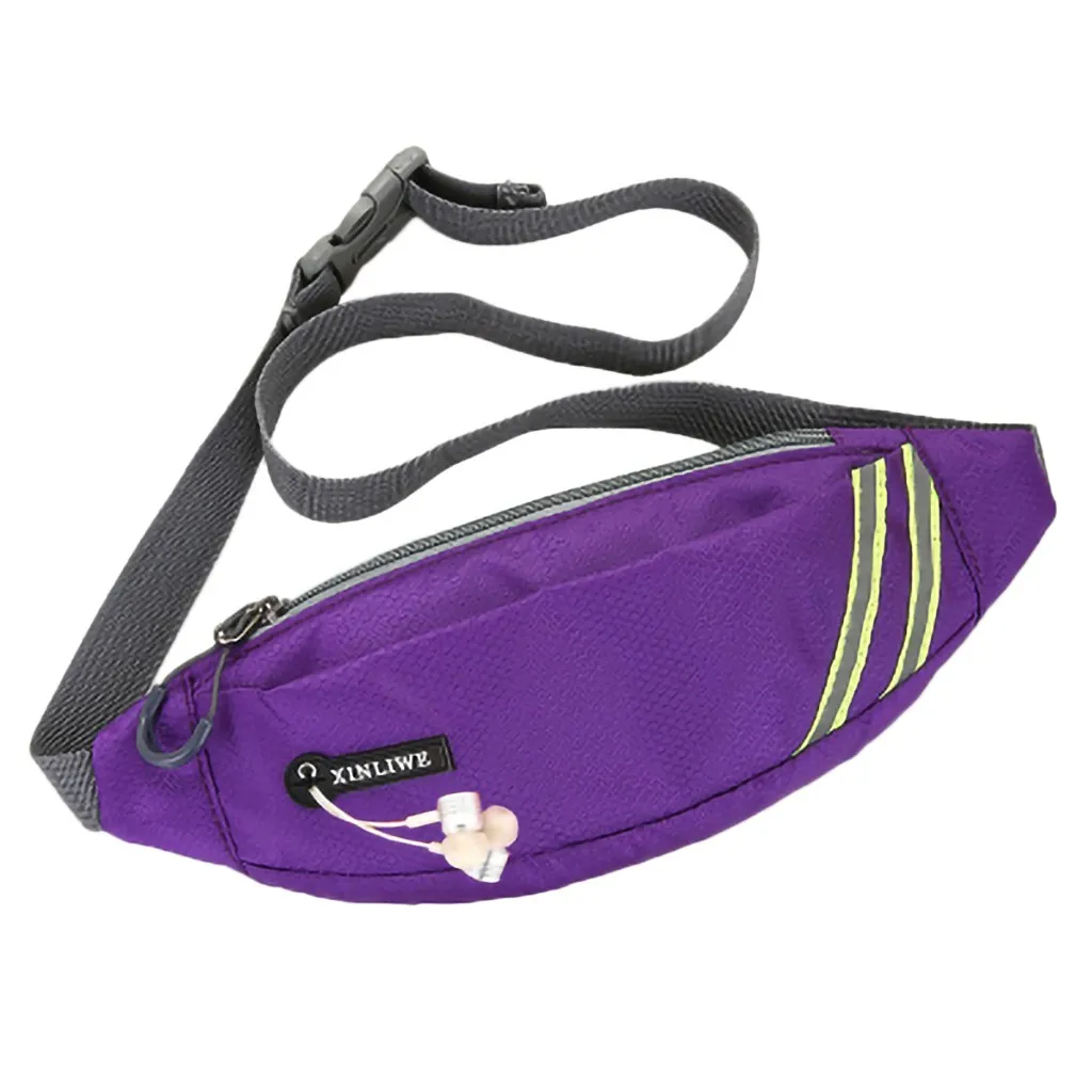 

xiniu canvas Fanny Pack Banana Waist Bag New Brand Belt Bag Women Waist Pack Contrast color Chest bag Phone Pouch Belly Bag