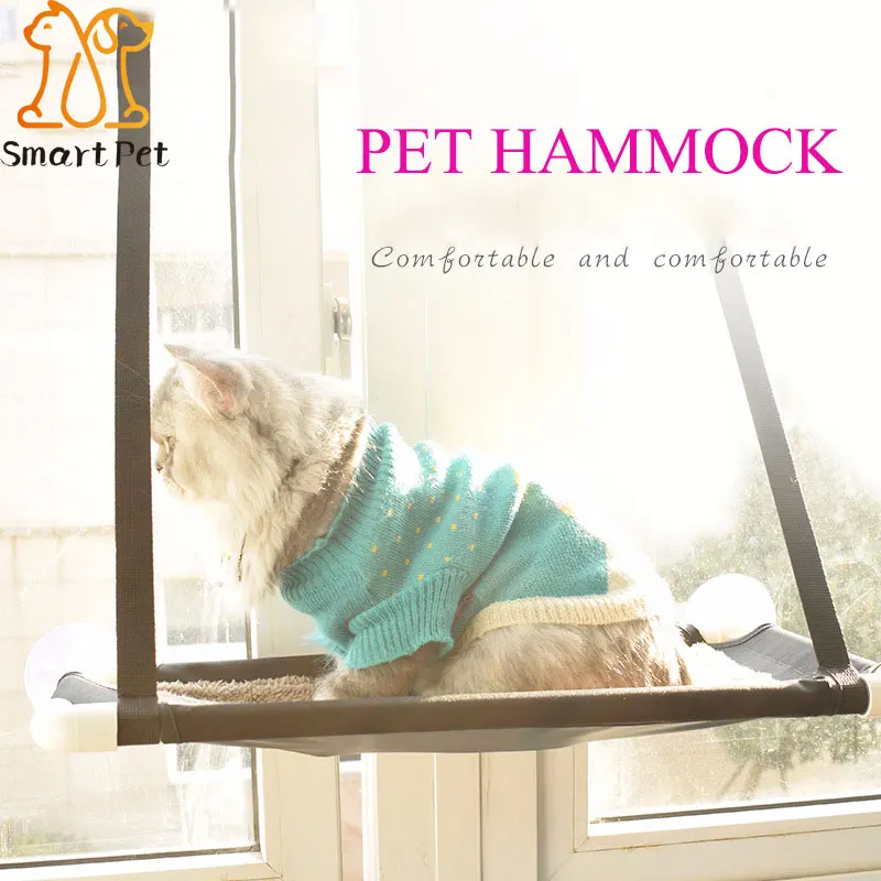 SMARTPET Window-Mounted Cat Hammock Cat Lounger Bed Cat Afternoon Nipping Bed Cat Bed for Afternoon Sleeping SMARTPET Window-Mounted Cat Hammock Cat Lounger Bed Cat Afternoon Nipping Bed Cat Bed for Afternoon Sleeping