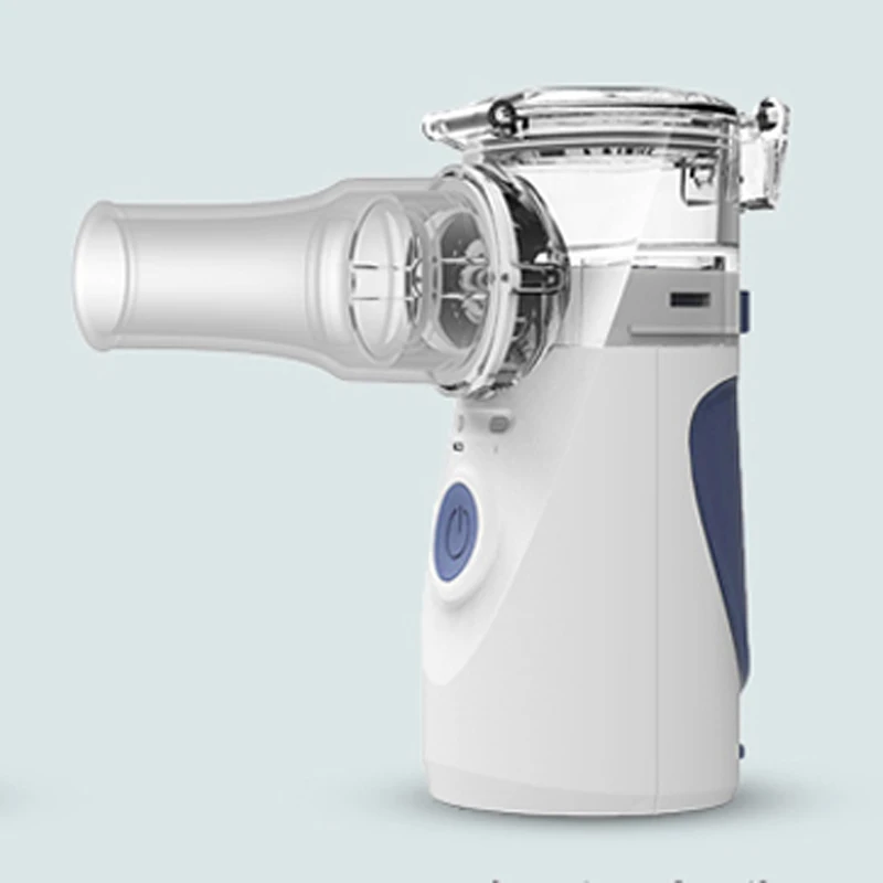  Mesh Ultrasonic Nebulizer With Mask Medical Handheld Steam Automizer Mist Inhaler For Asthma Steame