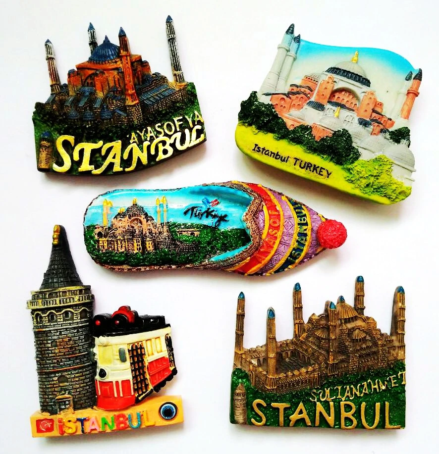 3d наклейка для холодильника Турецкая мечеть|gift tablet|gift charmsticker material |