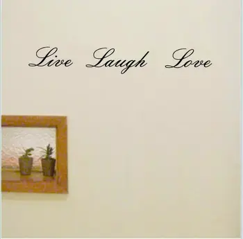 

Live Laugh Love Wall Sticker Removable Quote Decor Vinyl Words Decal Home Art