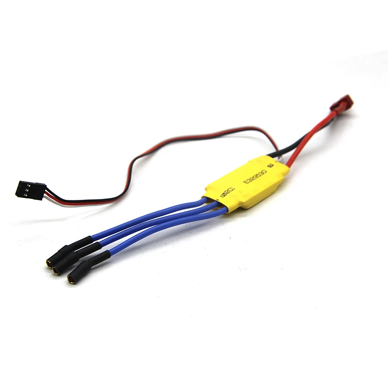 

Free shipping XXD 30A Brushless RC BEC Brushless Motor Speed Controller with Rubber head Helicopter Boat Airplanes Parts