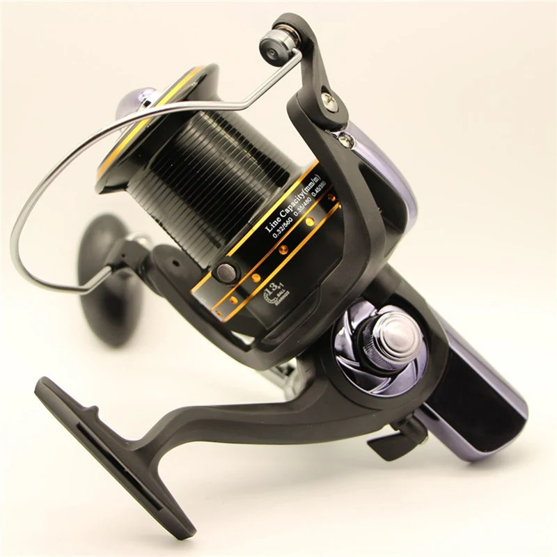 

Bobing GH6000-8000 Ditant Cast Spinning Reel Casting Sea Fishing Wheels With V Shape Large Line Capacity Spool 13/14BB 5.2/4.1:1