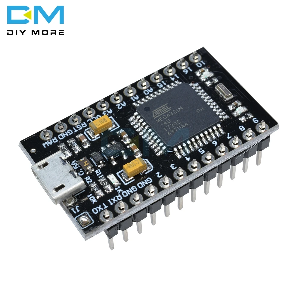 ATmega32U4 5 в 16 МГц модуль Pro Micro Usb плата контроллера для Arduino Nano с Загрузчиком Mega32U4 Mini