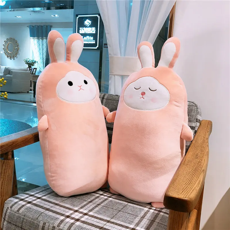 1 M Super Lembut Kartun Besar Kelinci Plush Bantal Berwarna Merah