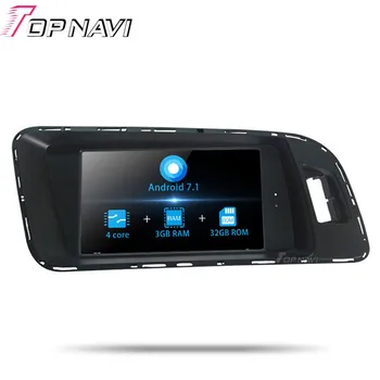 

TOPNAVI 7" Android 7.1 Quad Core Car GPS Navigation For Audi A4 A5 Q5 Stereo Player Radio Capacitive Touch Screen 3G USB 1.6GHz