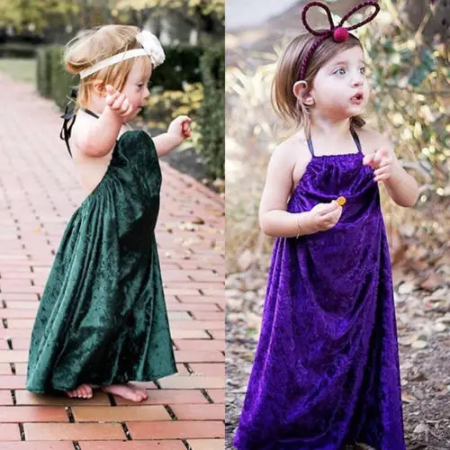 

Velvet Baby Girls Long Sleeve Kids Overalls