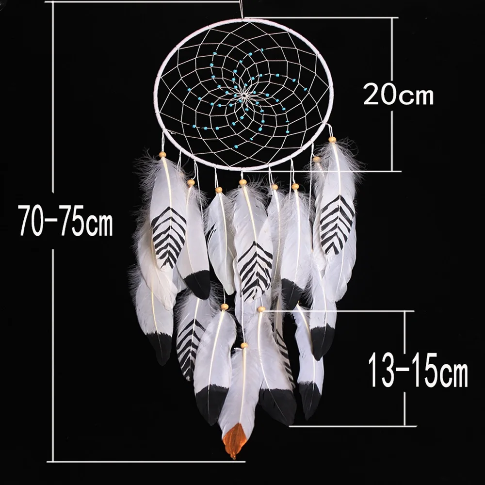 Дома висит Dream Catcher большой кружева Dream Catcher Wind Chime творческие украшения