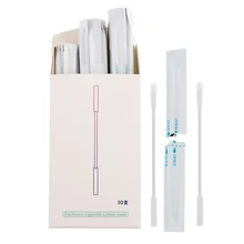 30 шт. двойная головка спиртовой ватный тампон одноразовая Чистящая палочка для IQOS нагреватель легкое отрывание индивидуальная упаковка Очищающий Инструмент для ухода