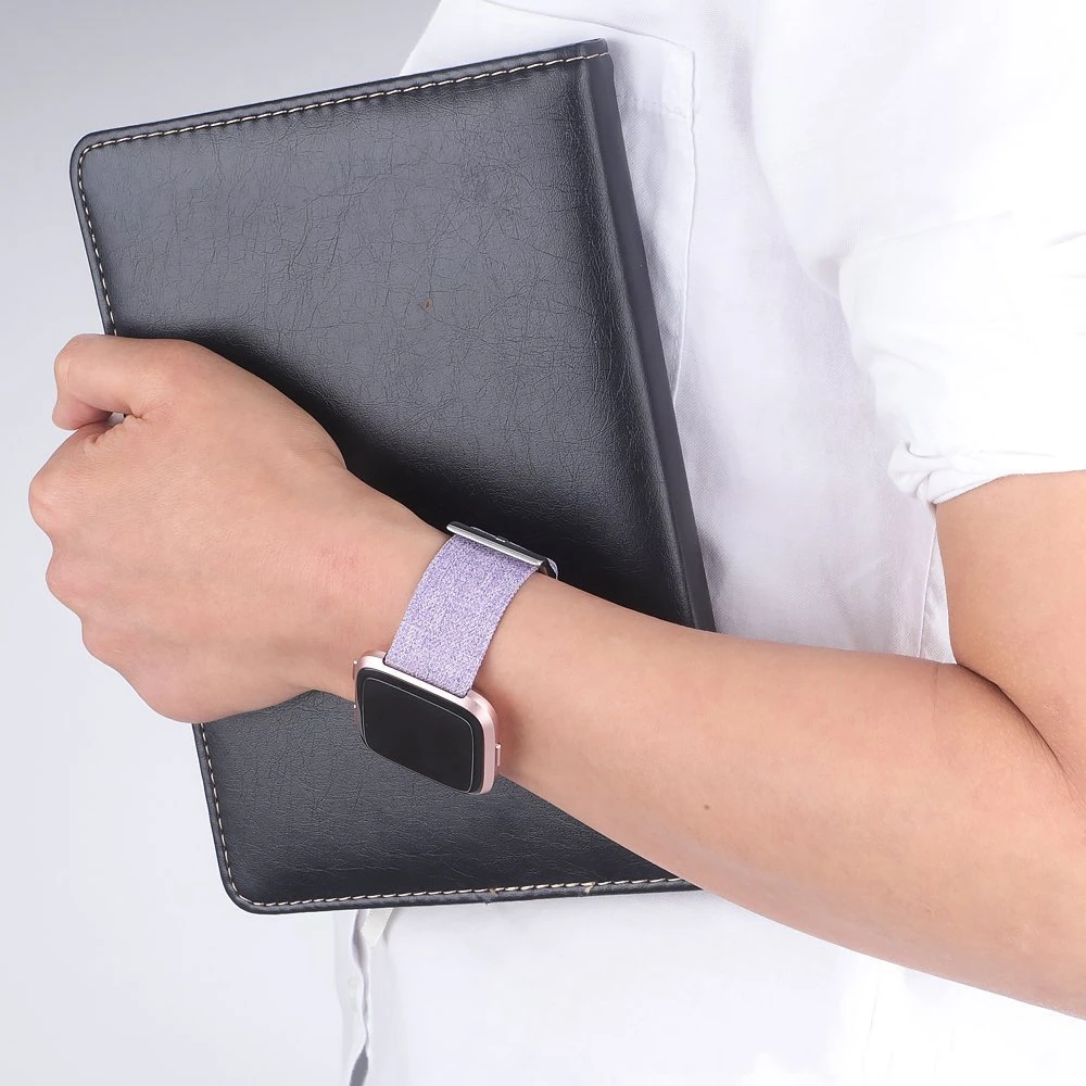 Smart Watch Band Strap For Fitbit Versa Sport bands Genuine leather wrist strap wristband Replacement Bracelet watchband belt (17)
