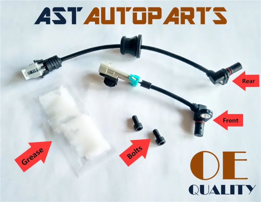 Prix pour Nouveau OE Qualité Avant Arrière Ensemble ABS Capteur De Vitesse De Roue Pour Chevrolet Captiva Equinox Pontiac Saturn 96626078 96626080 Prix pour Nouveau OE Qualité Avant Arrière Ensemble ABS Capteur De Vitesse De Roue Pour Chevrolet Captiva Equinox Pontiac Saturn 96626078 96626080