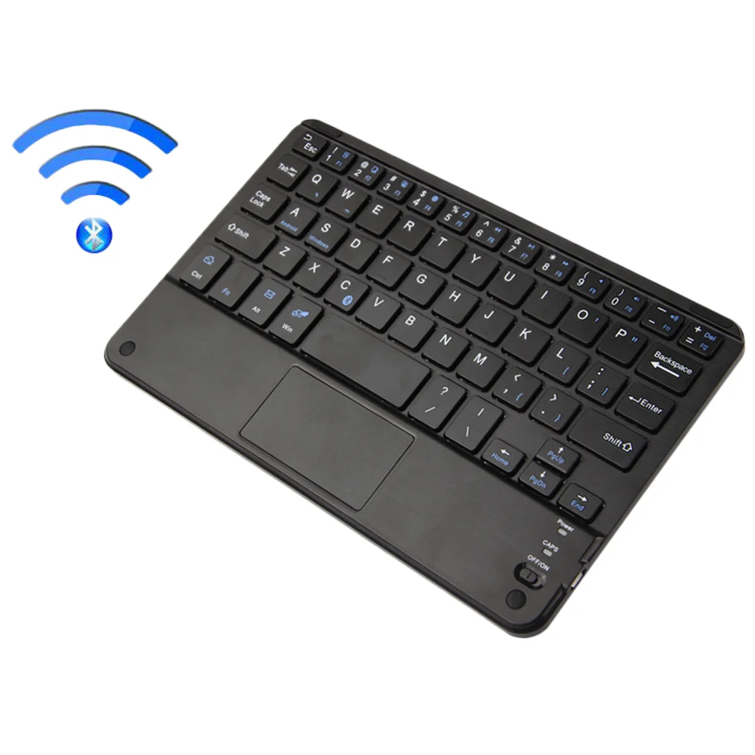7 дюймов Универсальный Android Windows планшет Беспроводная Bluetooth клавиатура с тачпадом для samsung Tab microsoft оптом