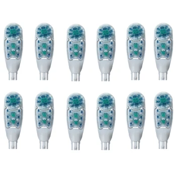 

12pcs/set Battery ToothBrush Heads Replacement for Oral B Dual Clean Complete Soft Bristles Toothbrushes Heads