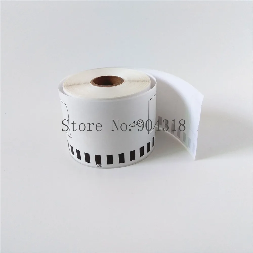 100 x Rolls Brother DK 22205 2205 совместимые непрерывные термоэтикетки 62 мм 30 48 м принтер