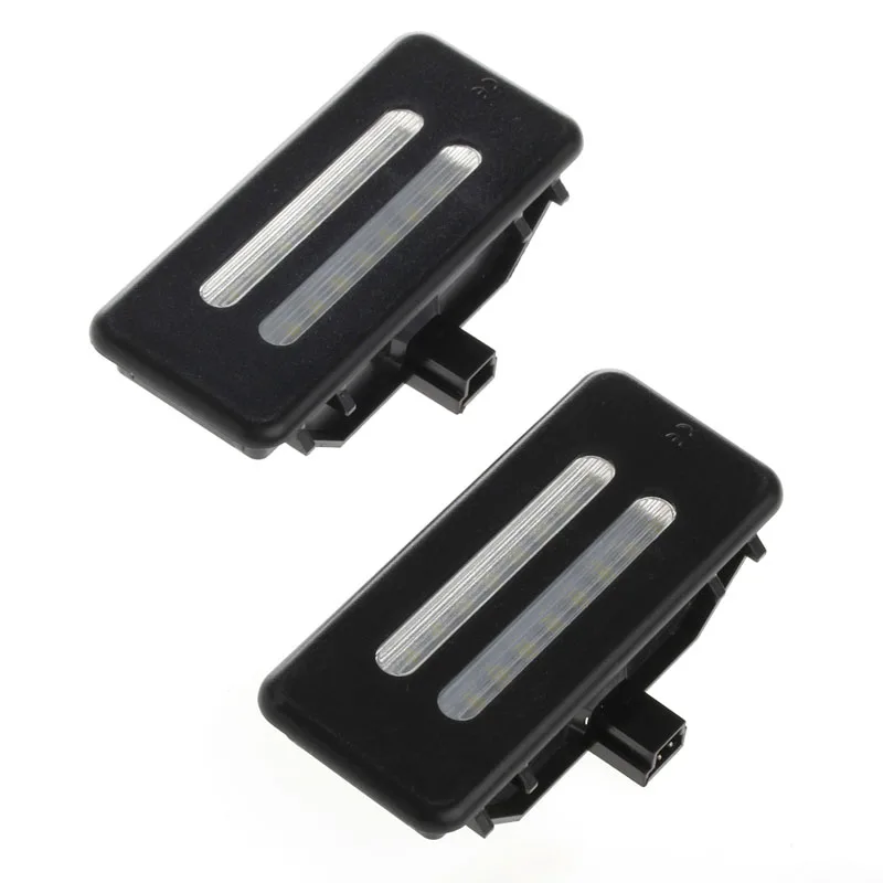 

White Error Free LED Vanity Front Mirror Lights For BMW E60 E61 E90 E91 E92 E70