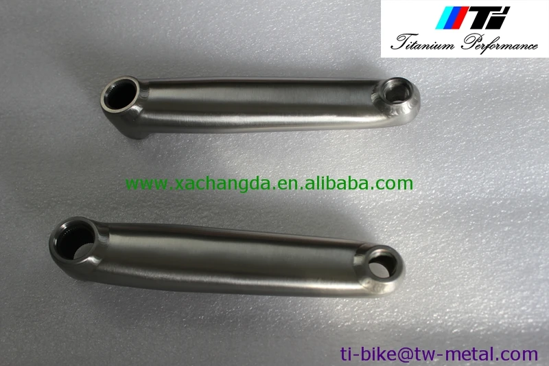 XACD titanium BMX cranks, заказной титановый велосипедный cranks для BMX cycling, дешевые Титановые велосипедные cranks