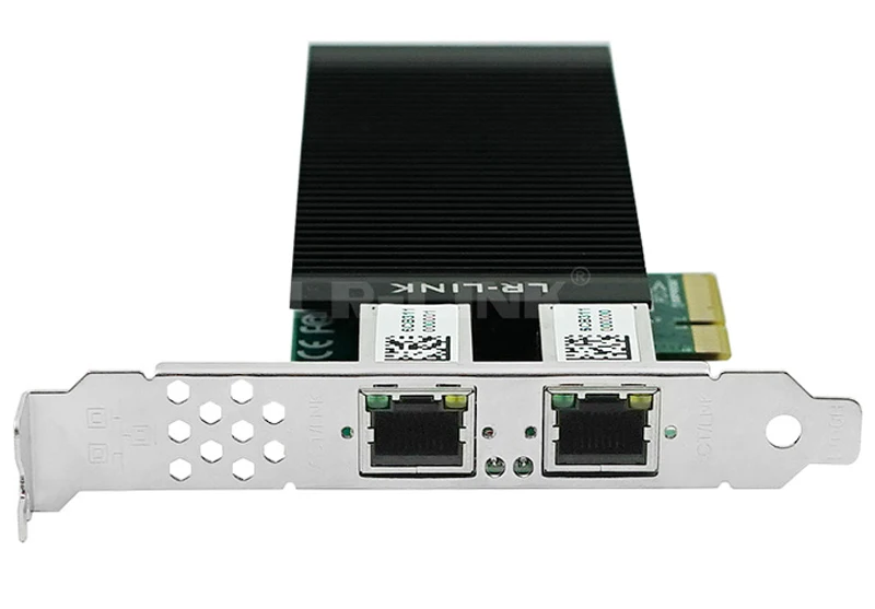 LRES2002PT-POE-2 PCI Express x4 Dual Port 802.3at PoE Gigabit Vision Frame Grabber Card (Based on Intel82576)1 