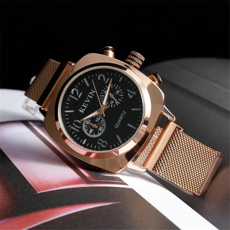 Женские наручные часы с магнитной застежкой от ведущего бренда, Роскошные водонепроницаемые часы из розового золота для женщин, женские часы Montre Femme zegarek damski