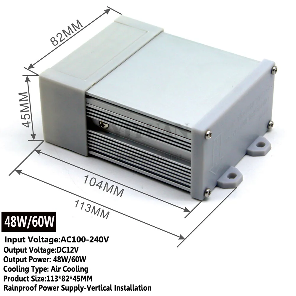 Трансформатор освещения DC24V 400 W 360 W 350 W 300 W 250 W 240 W 200 W 180 W 150 W 120 W 100 W 72 Вт 60 Вт 48 W 15 W 24 V DC Питание Swiching