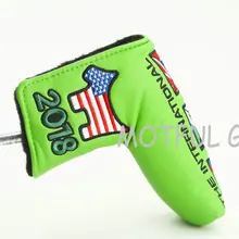 Зеленый Гольф чехол для короткой клюшки головы крышки протектор сумка Замена Клубная повязка на голову прямая крышка