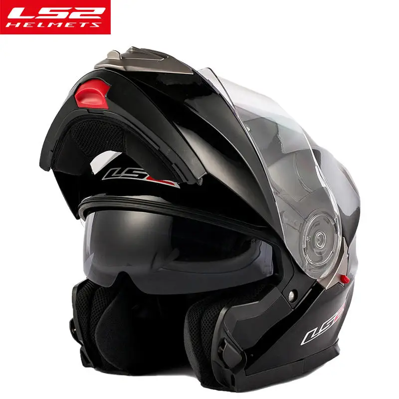 LS2 FF318 модульный мотоциклетный шлем Casco с двойным козырьком защитный внутренним
