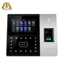 Биометрический Iface702-H 1200 емкость лица для лица и отпечатка пальца время посещаемости и система контроля доступа опционально веб-обслуживание ADMS
