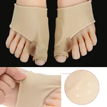 2017 New Arrive 1 Pair Big Toe Varus Supporter Straightener Silicone Big Toe Hallux Valgus Separator Supporter Straightener