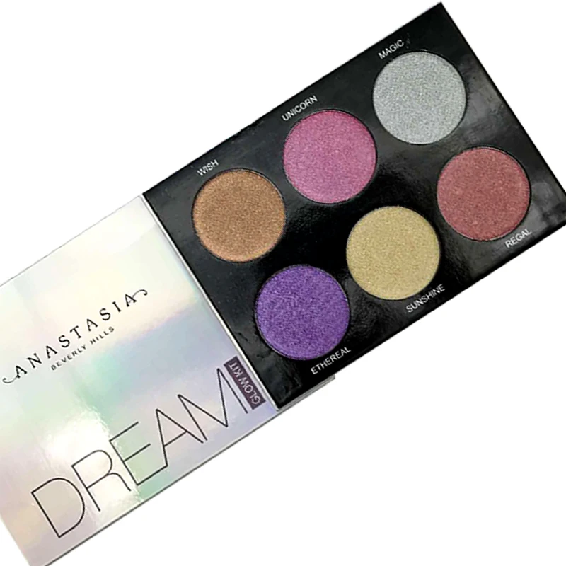 Лидер продаж набор теней для век Anastasia Maquiagem DREAM бронзер хайлайтера палитра