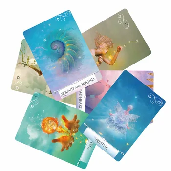 

2019 erudite oracle cards board game, high quality English version knowledge mysterious fate tarot cards game for wemen
