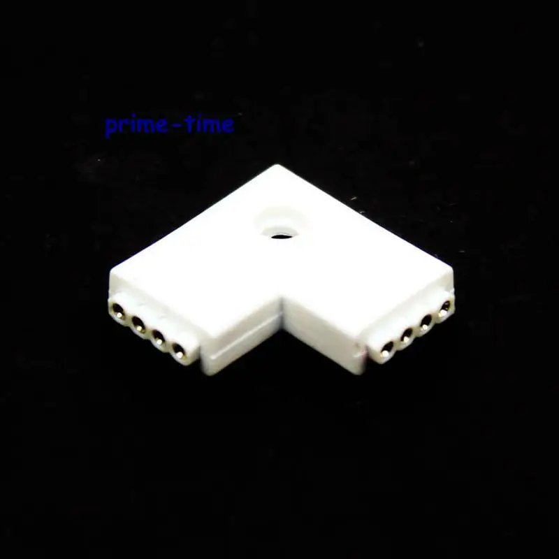 10 шт. 4 контакта для светодиодной ленты 3528 5050 RGB|connector for led|l connectorconnectors strip led |
