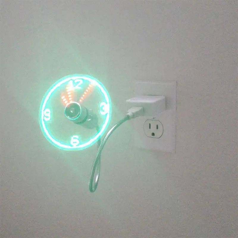 Mini Flexible hose LED Light USB Fan 5V