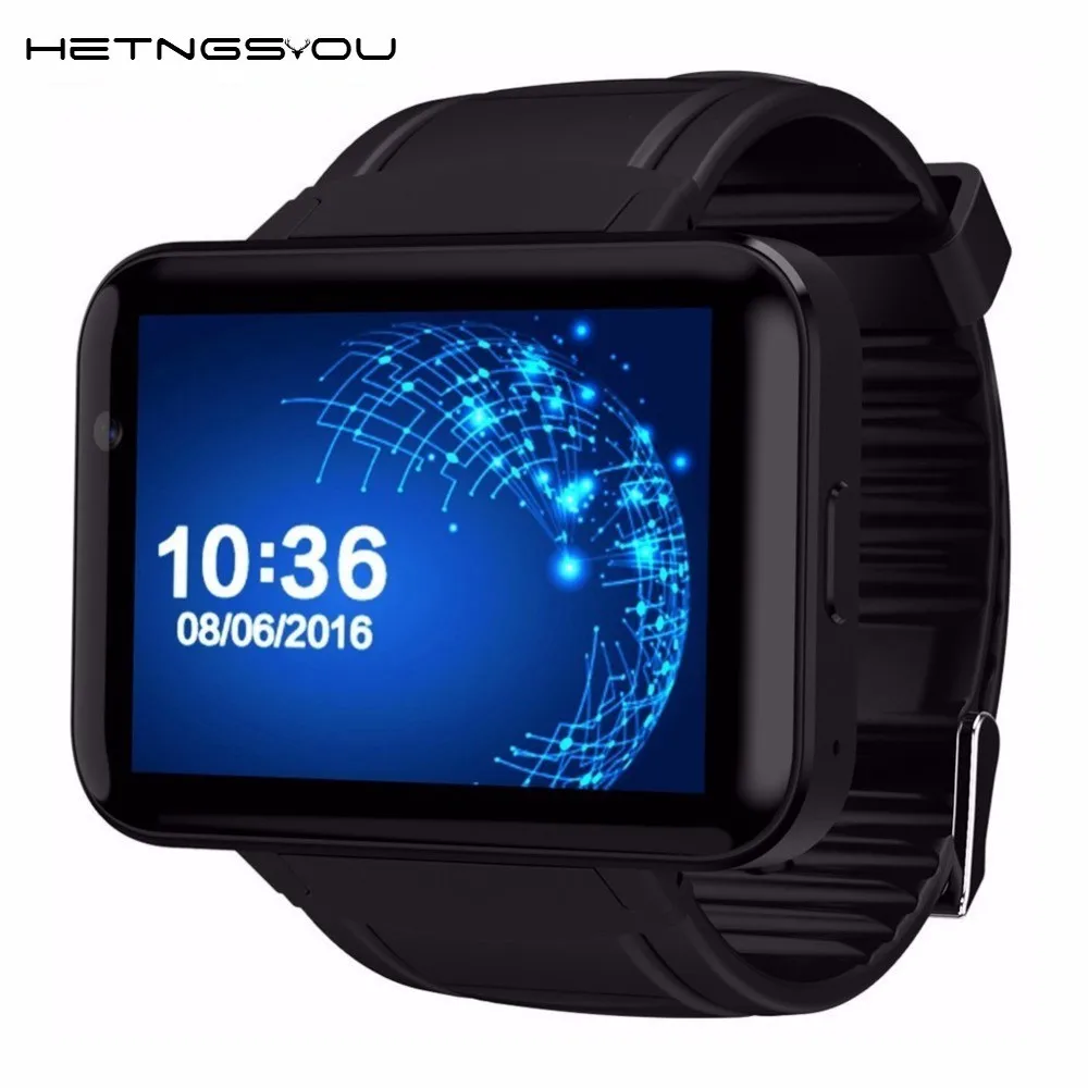 

HETNGSYOU Android WIFI GPS Watch Phone 2.2 Inch IPS HD Screen 900mhA Battery Bluetooth Smart Watch Clock Support SIM Card Reloj