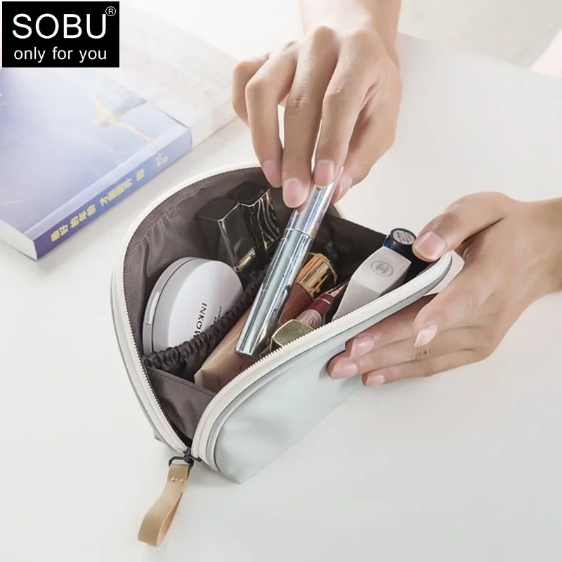 Casual Travel function Cosmetic Bag Women Zipper Small Makeup Case Organizer Storage Pouch Toiletry Make Up Wash Kit Box H097 Casual Travel function Cosmetic Bag Women Zipper Small Makeup Case Organizer Storage Pouch Toiletry Make Up Wash Kit Box H097