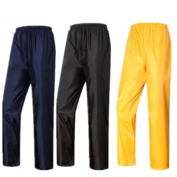 

Men Rain Pants Bicycle Bike Motorcycle/Electrombile Rainproof Waterproof Cycling Pants Hiking Climbing Riding Rain Trouser Women