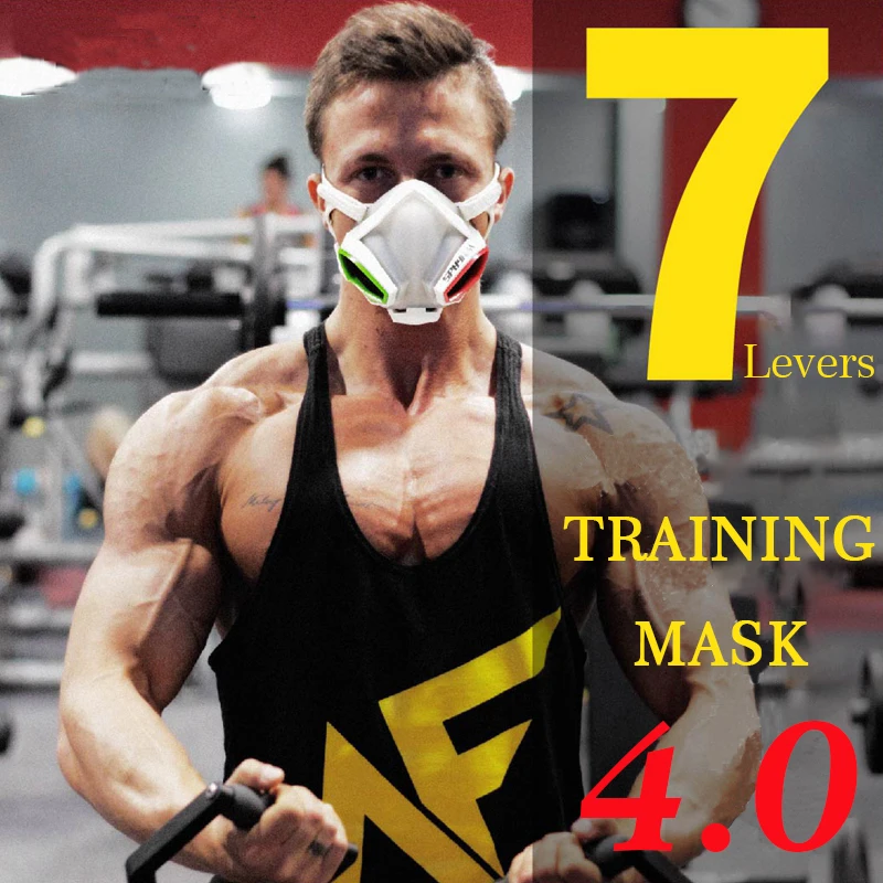 Прямая поставка, Спортивная тренировочная маска 3,0, маска для лица для велоспорта, фитнеса, тренировок, тренажерного зала, бега, велосипеда, маска для кардиотренировок