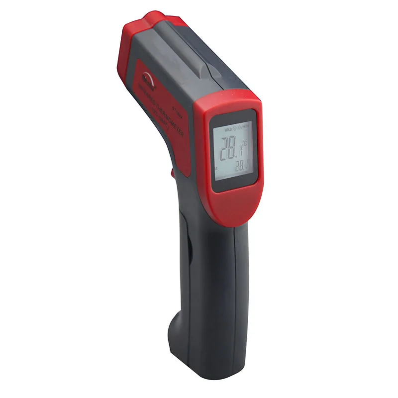 

ST380A Handheld Industrial Infrared Thermometer, High Precision High Temperature Electronic Thermometer, Laser Thermometer