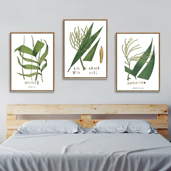 

Modern Creative Decorative Painting Wall Hanging Green Plant Flower Painting Craft Wholesale Paintings Household Decoration Gift