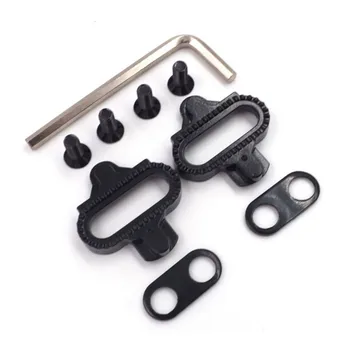 

Bicycle Pedals Mountain Cleat Biking MTB Bike Cleat Set Clips Kit With Hardware Clip-in Cleats For Pedals