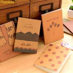 Peerless шт. 1 шт. прекрасные канцелярские Винтаж пастели для рисования пастели карманы Notedpad тетрадь 8 видов стилей карман книга