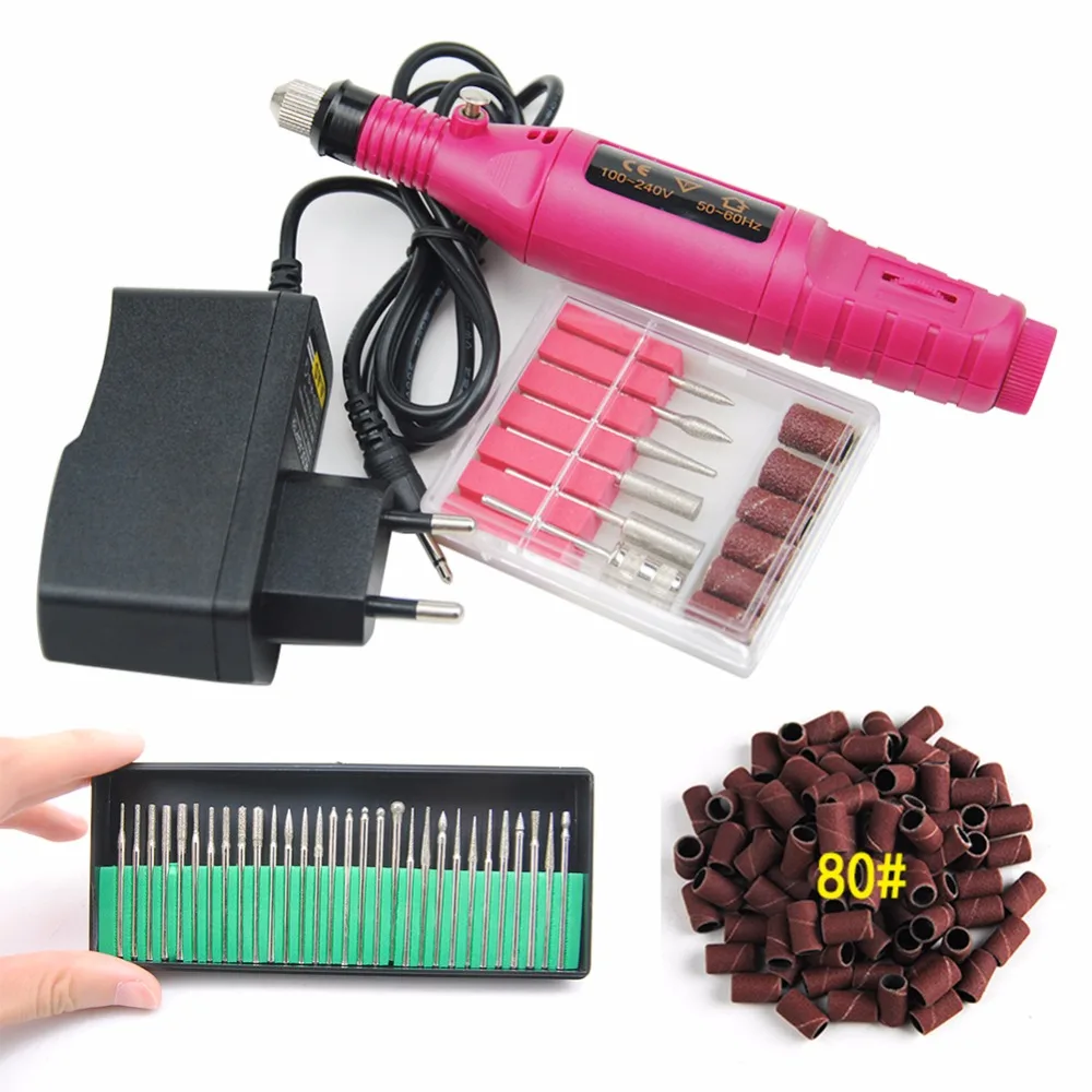

COSCELIA 20000RPM 9W Milling Cutter For Manicure Nail Drill Bits Manicure Machine Milling Cutter For Nail Art Cutter For Nail